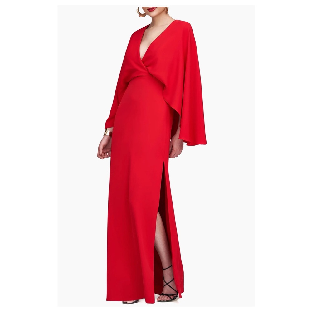 Halston Crepe Gown